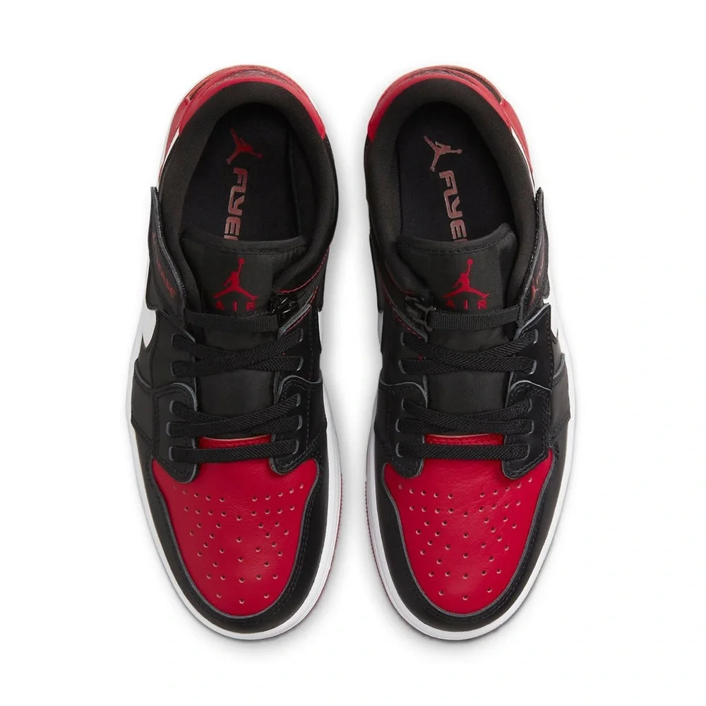 Air Jordan Sneakers 1 LOW GYM FlyEase Alternate Bred‎ Toe size: 7Y or 8.5W NIKE